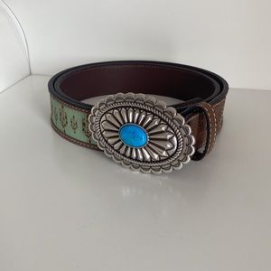 NWOT Ariat Cactus Belt L Size